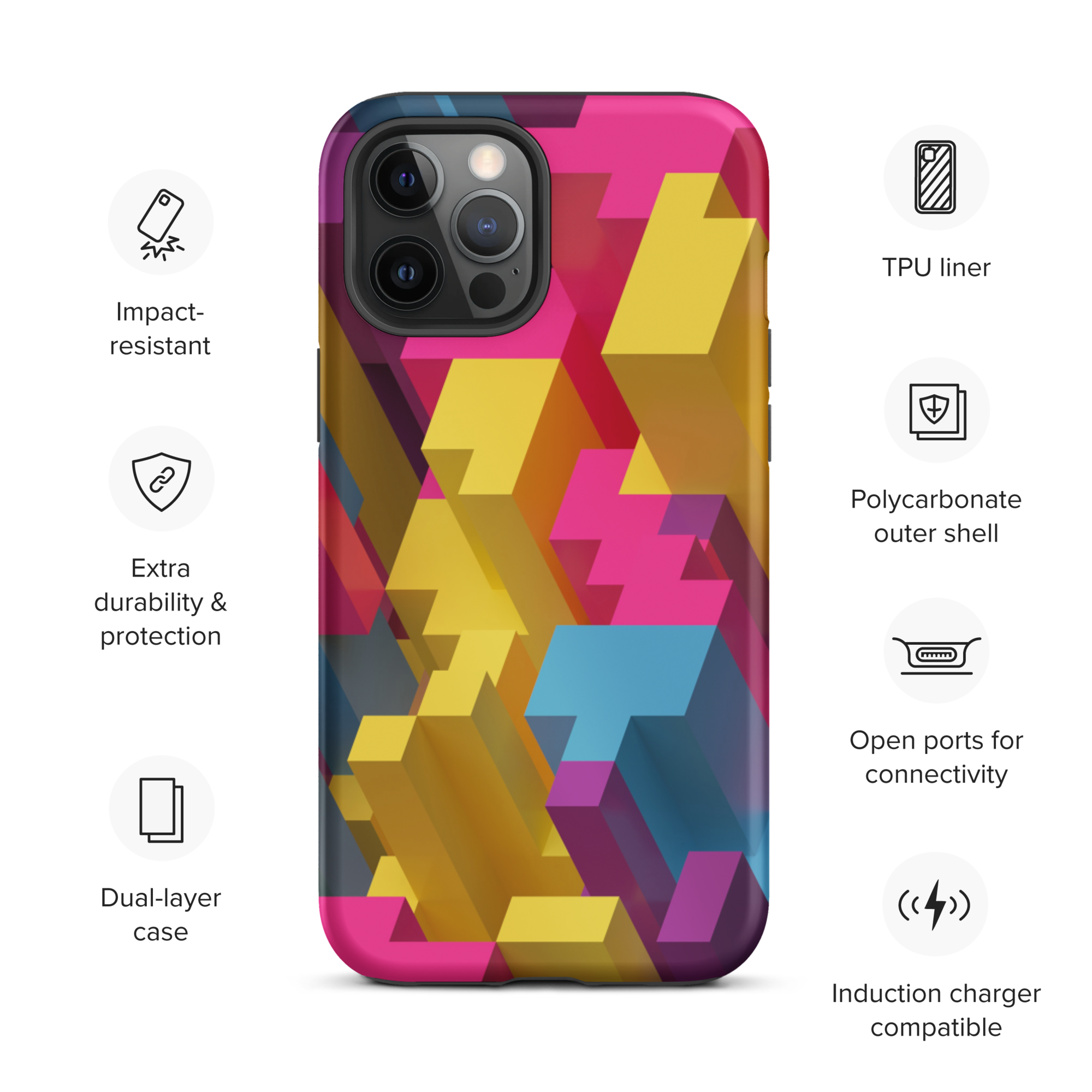 Tough iPhone case