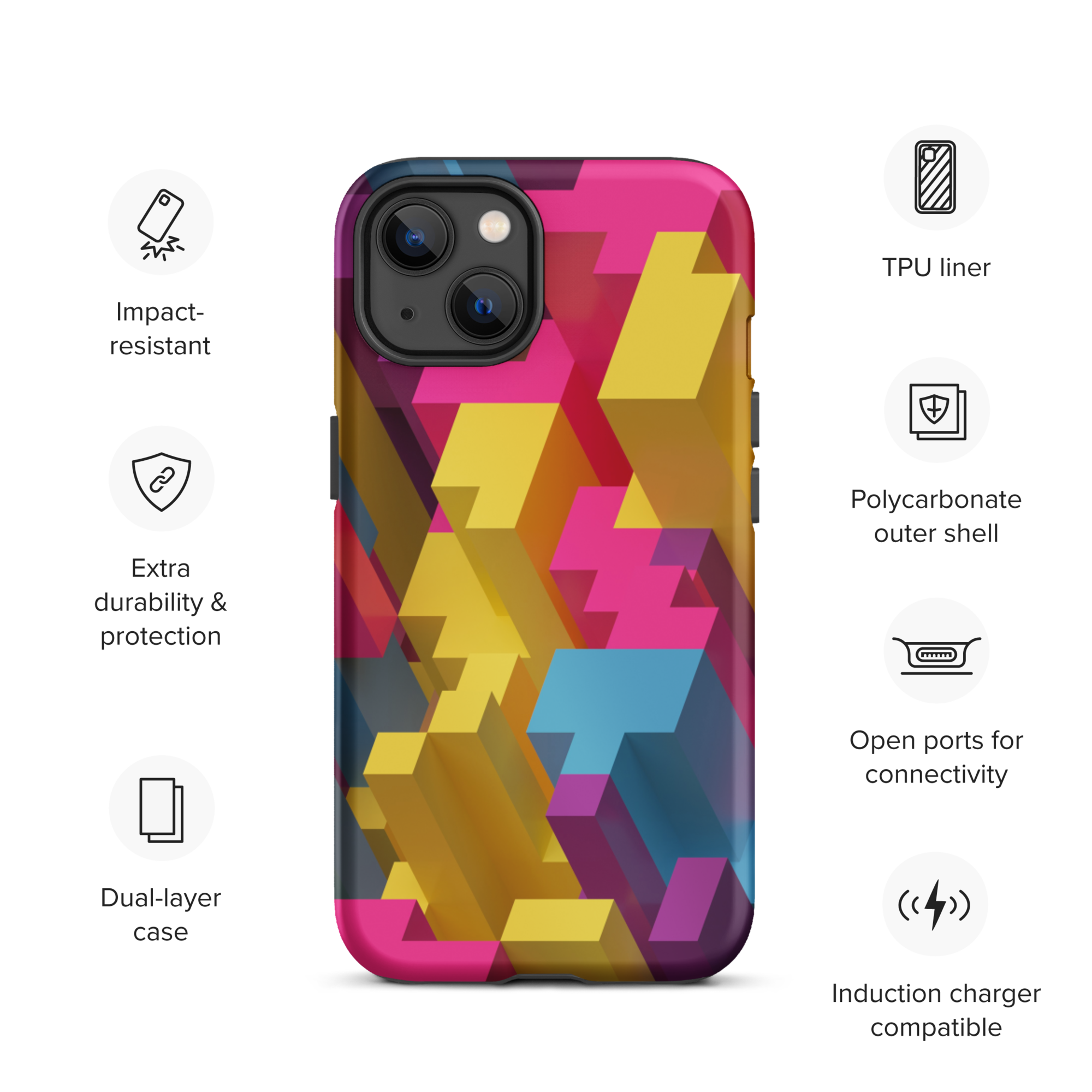 Tough iPhone case
