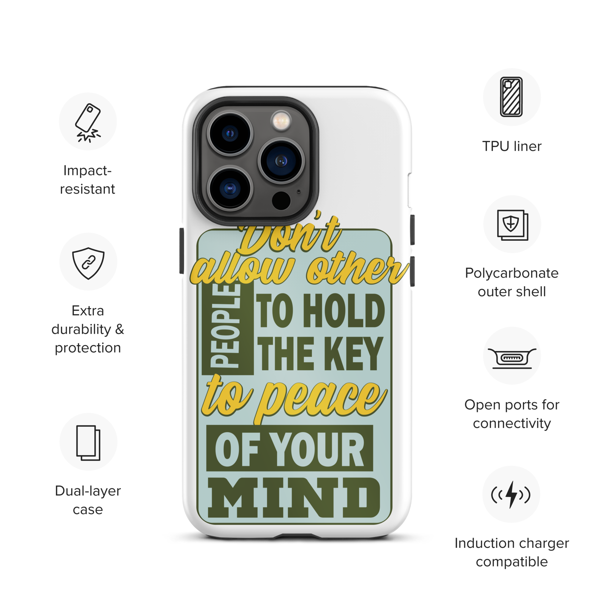 Don't Allow - Tough iPhone case