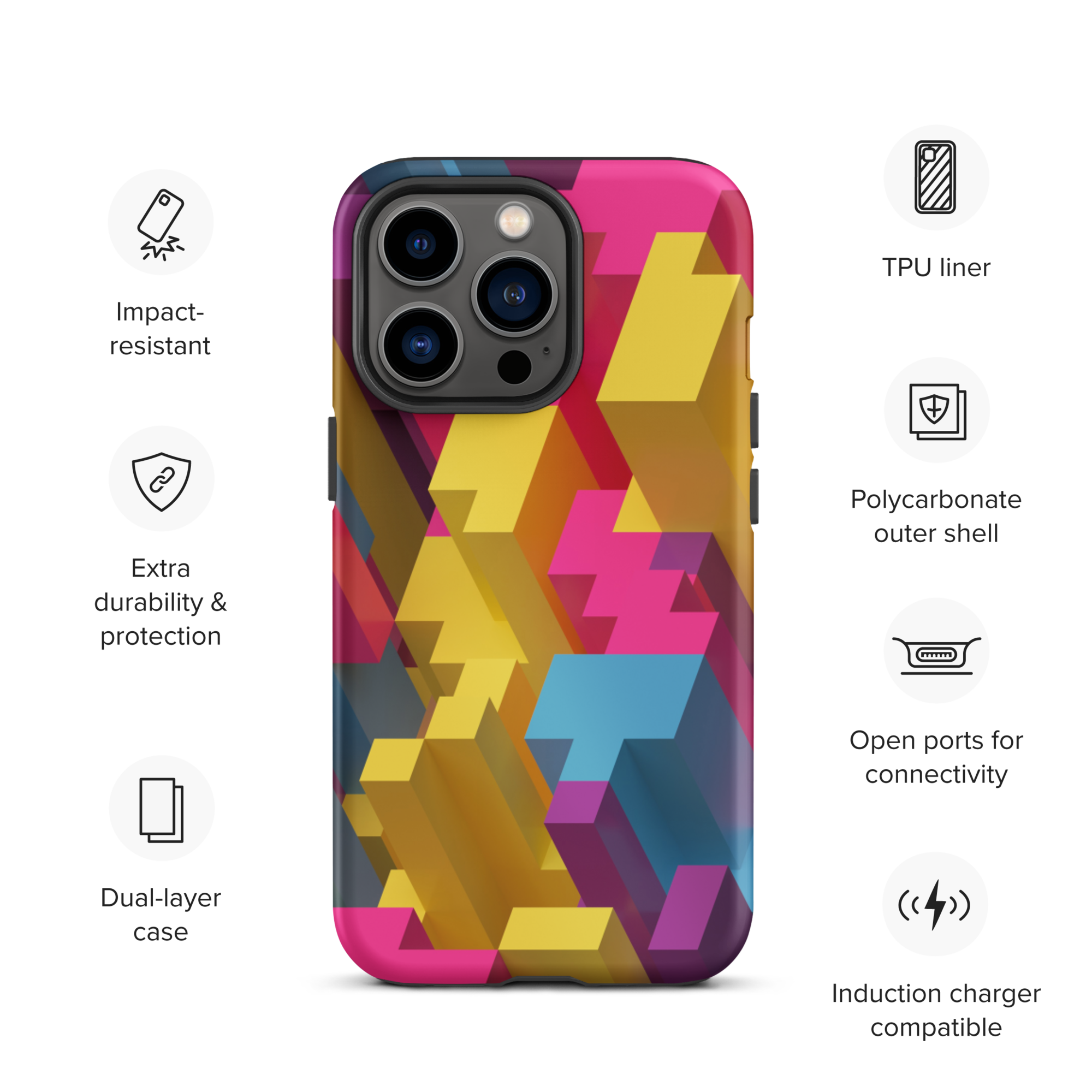 Tough iPhone case