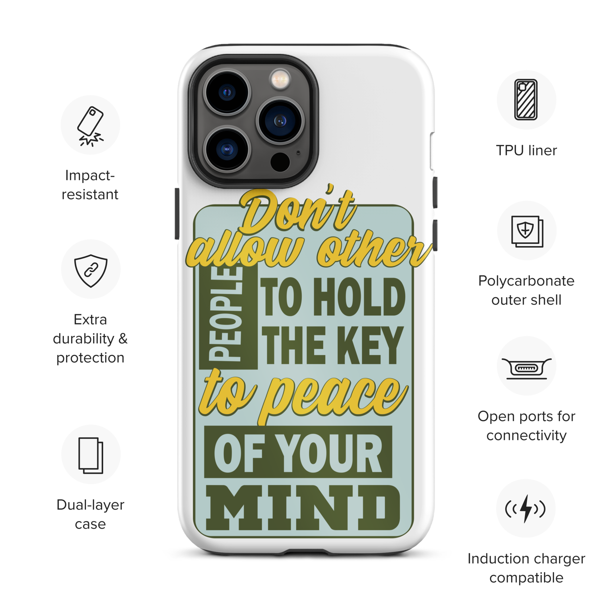 Don't Allow - Tough iPhone case