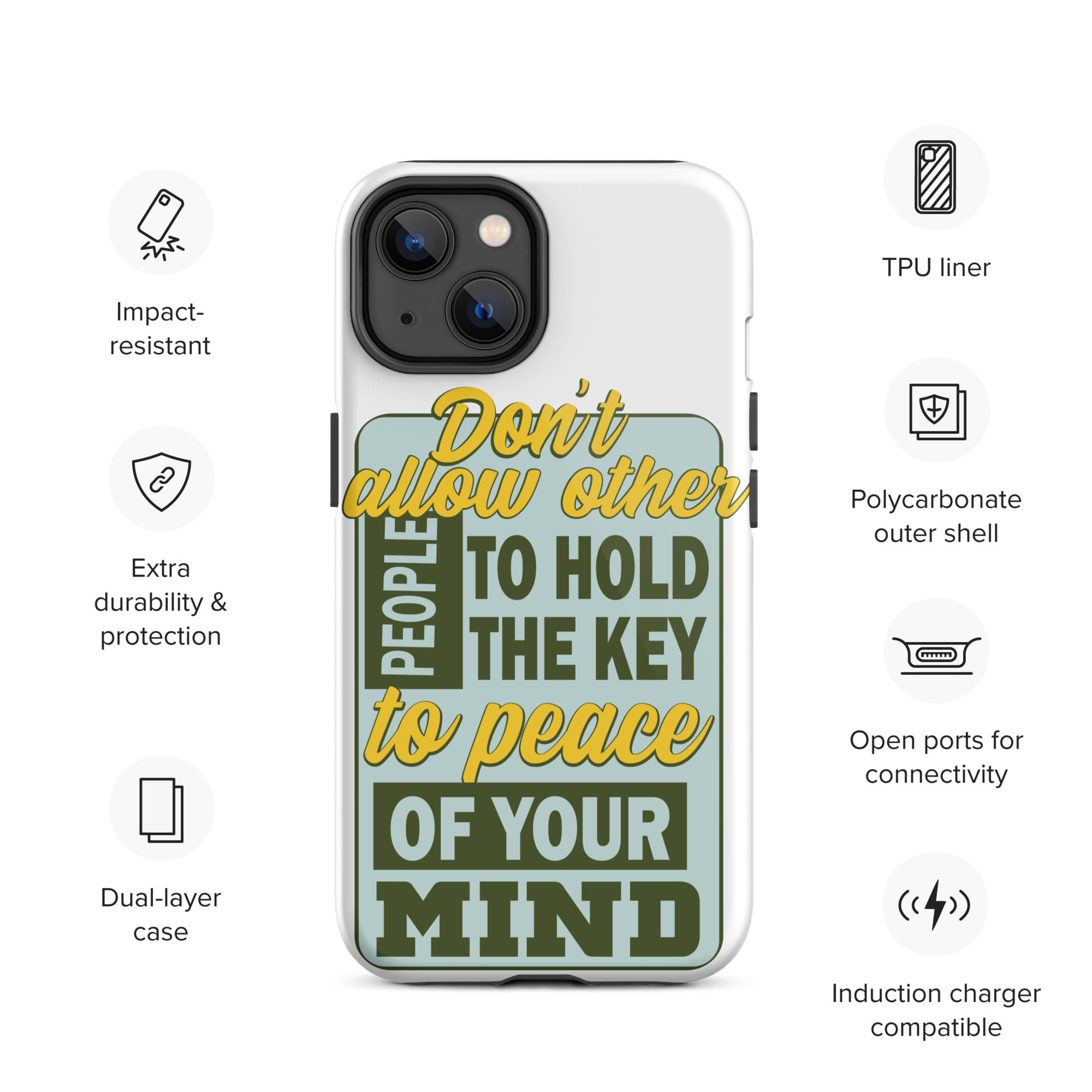 Don't Allow - Tough iPhone case