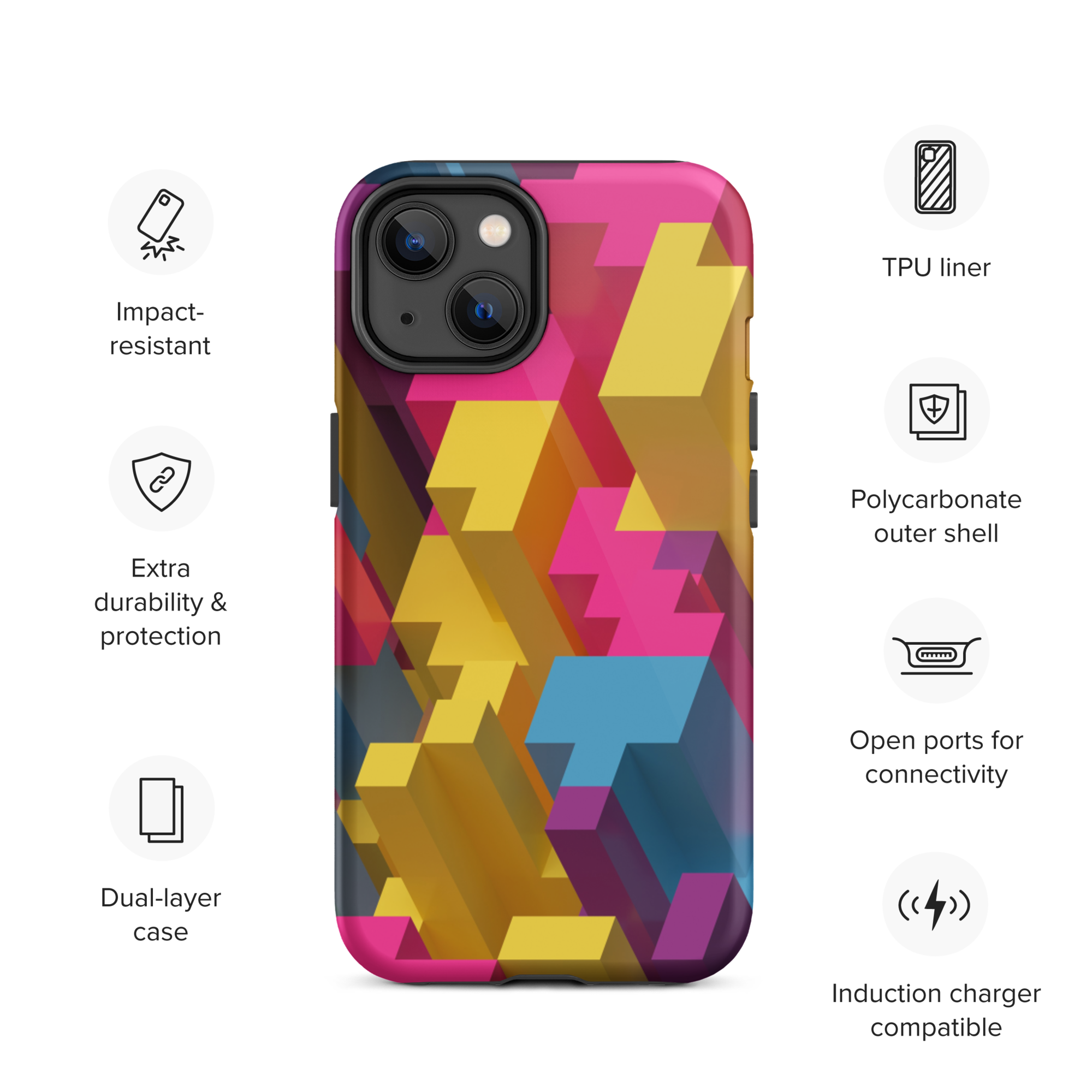 Tough iPhone case