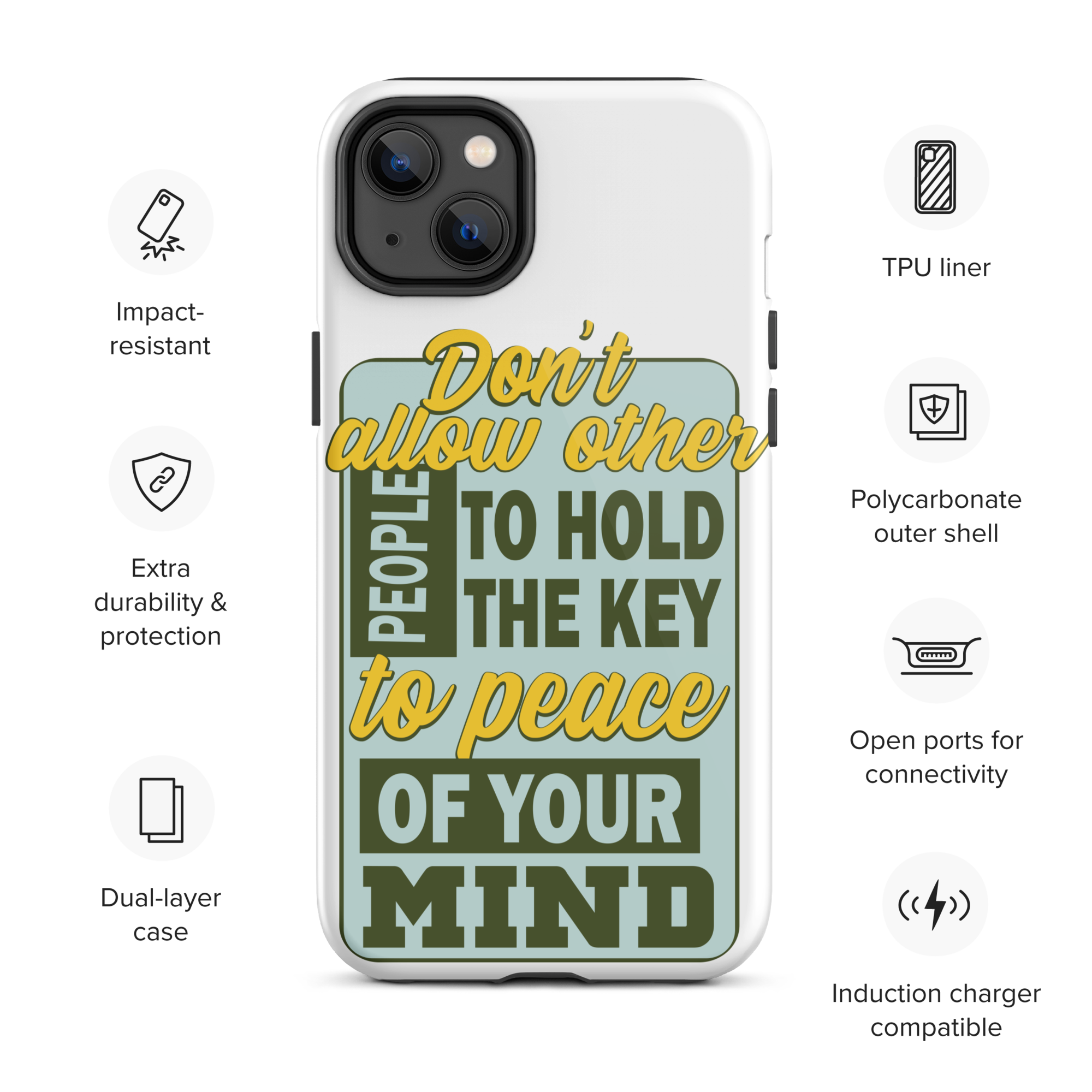 Don't Allow - Tough iPhone case