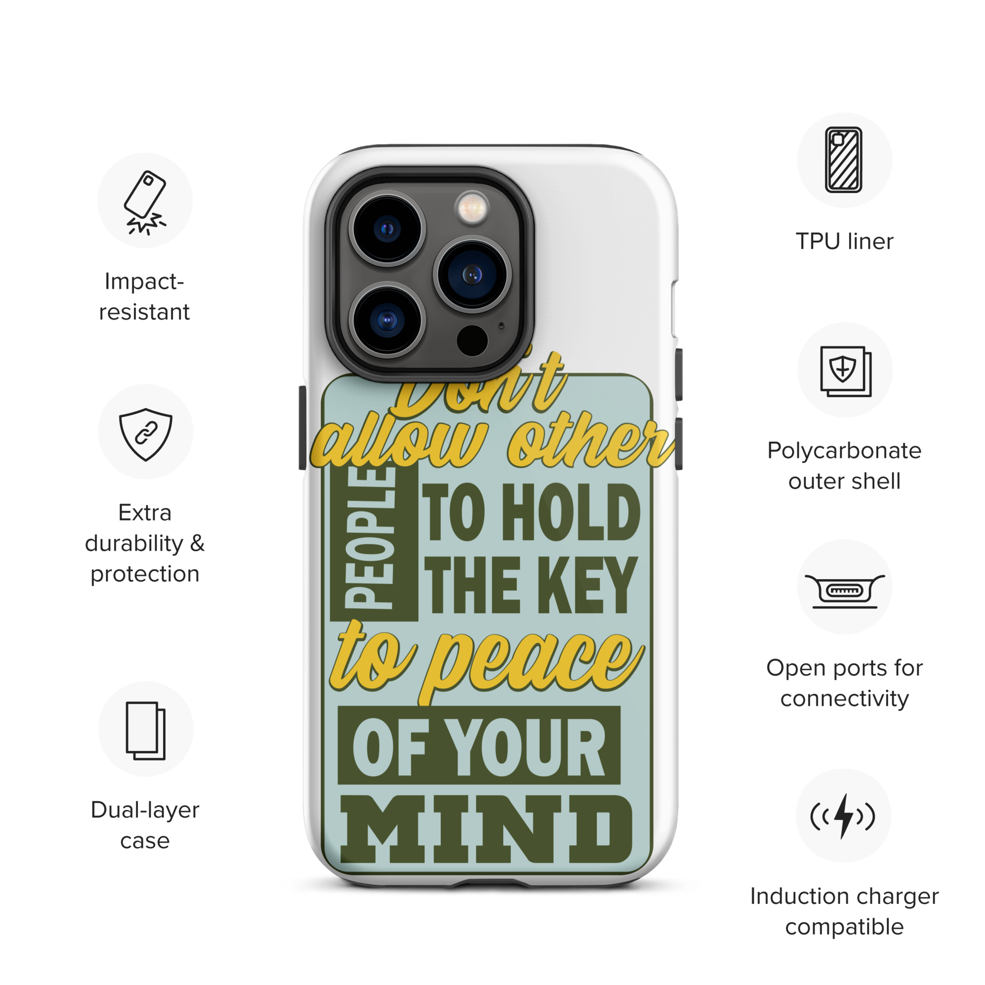 Don't Allow - Tough iPhone case