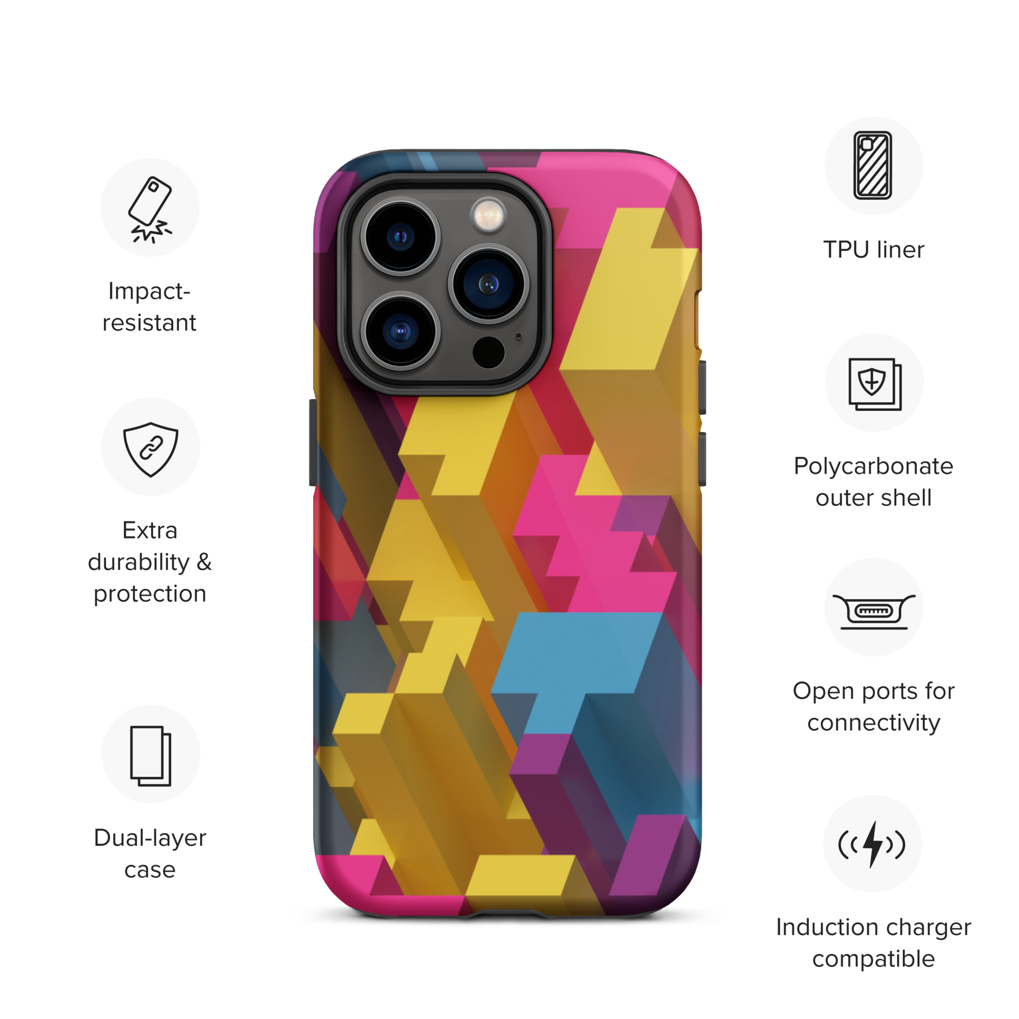 Tough iPhone case