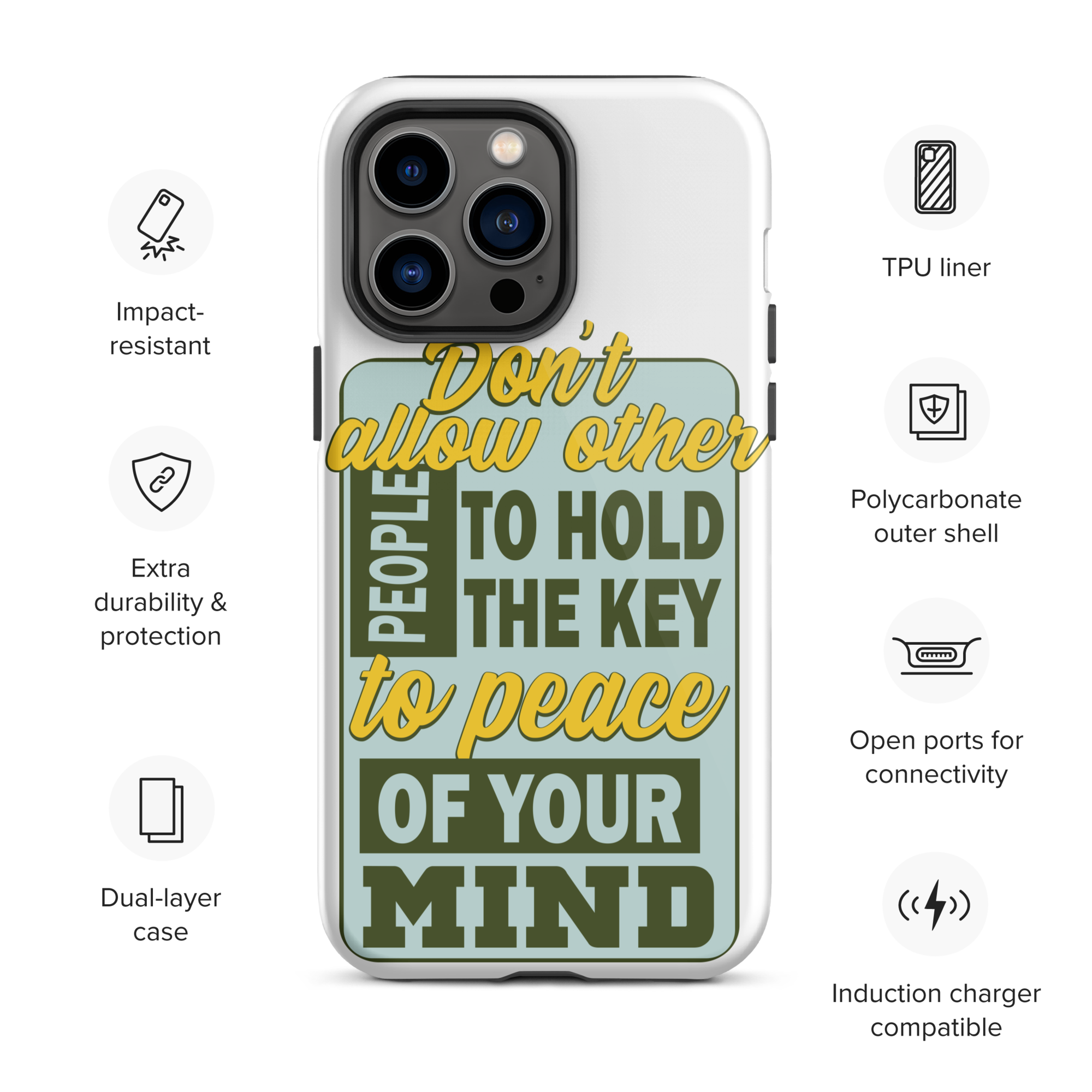 Don't Allow - Tough iPhone case