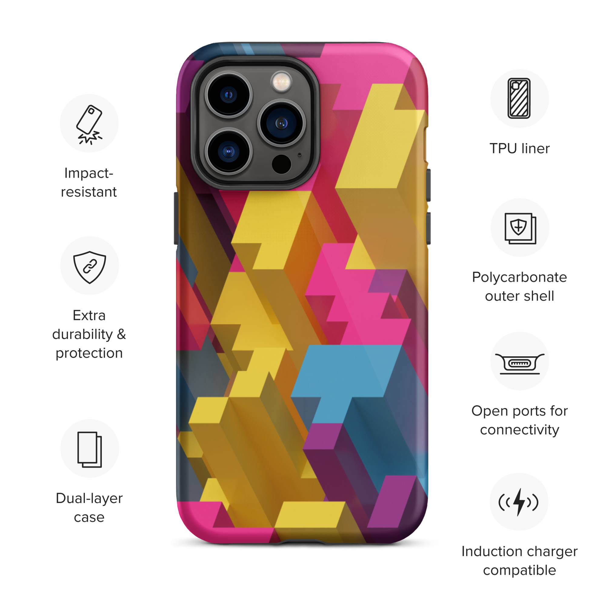 Tough iPhone case