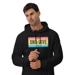 Unisex eco raglan hoodie
