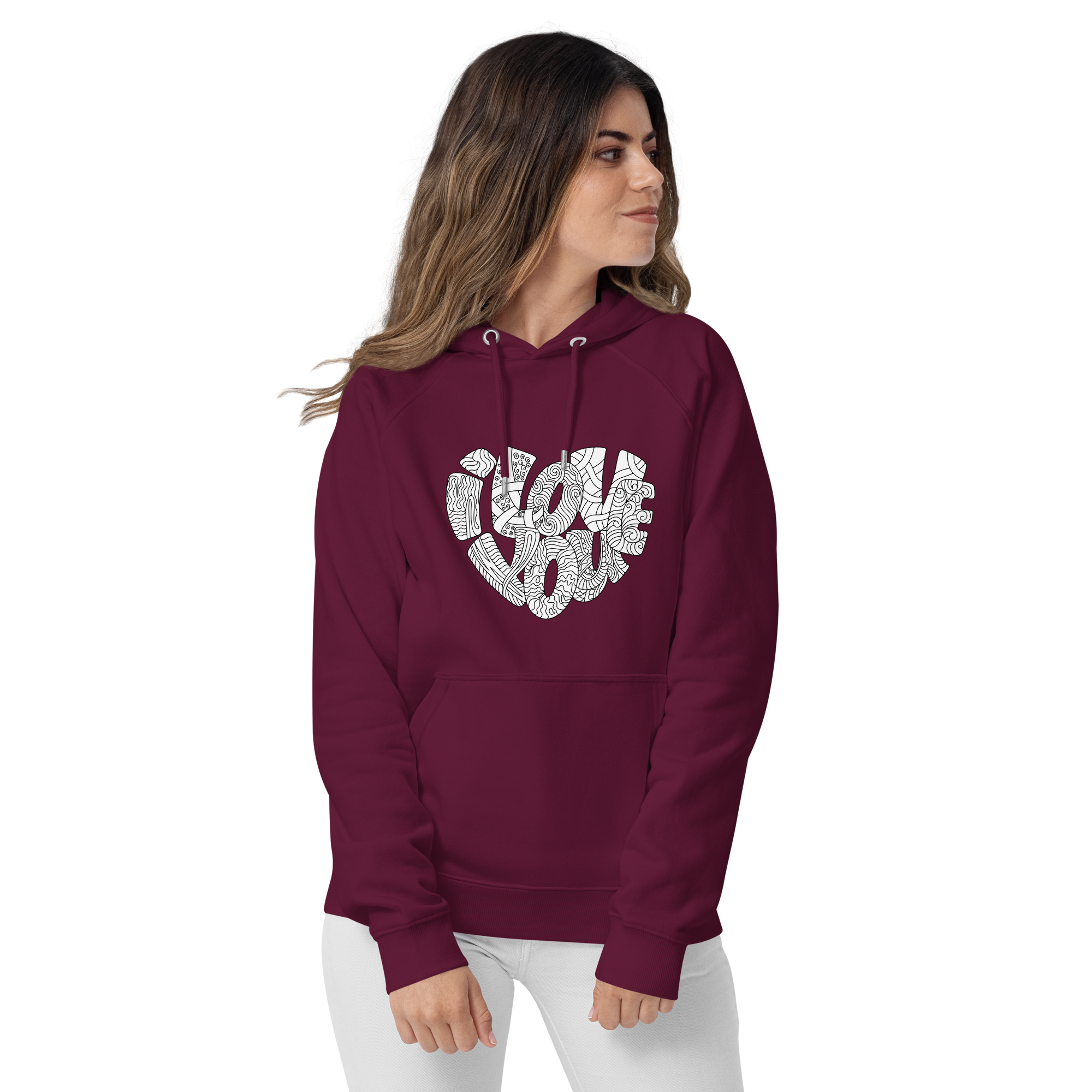 I Love You Hoodie