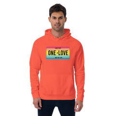 Unisex eco raglan hoodie