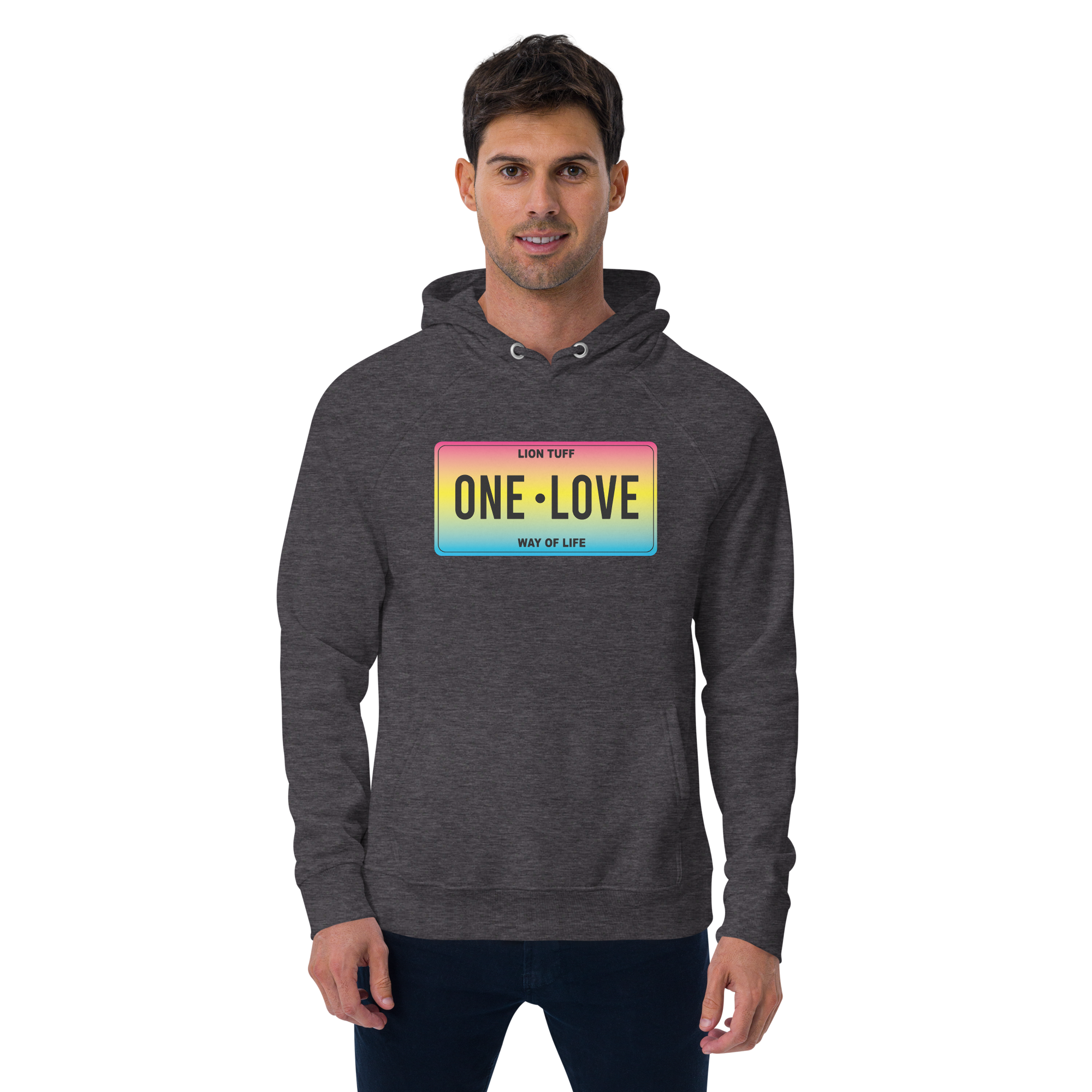 Unisex eco raglan hoodie