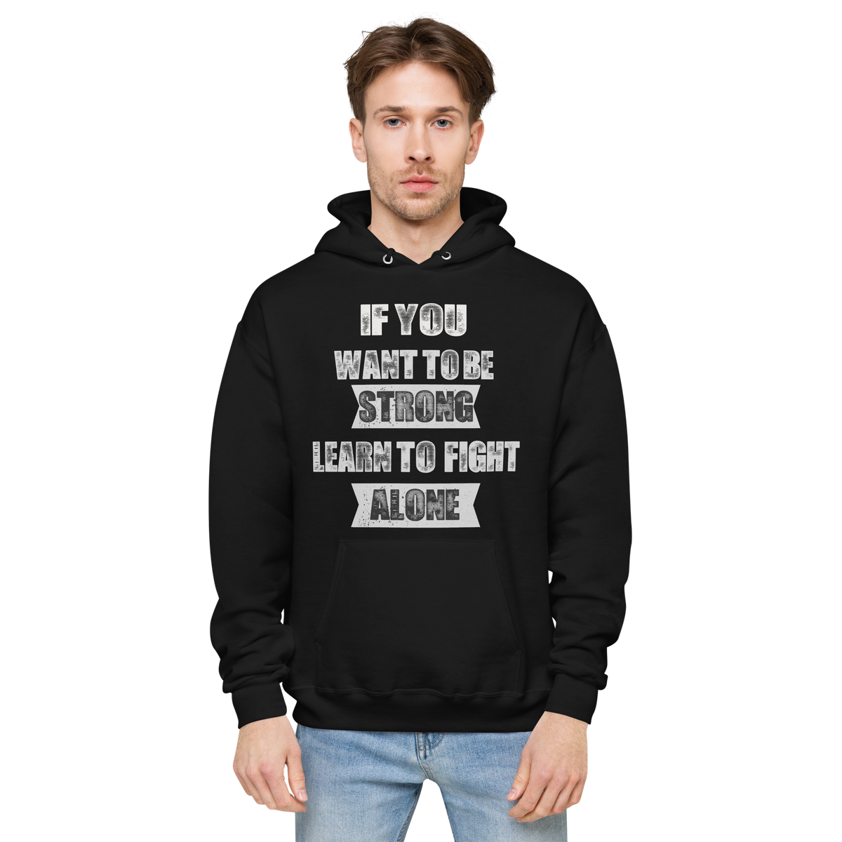 Fight Alone Hoodie