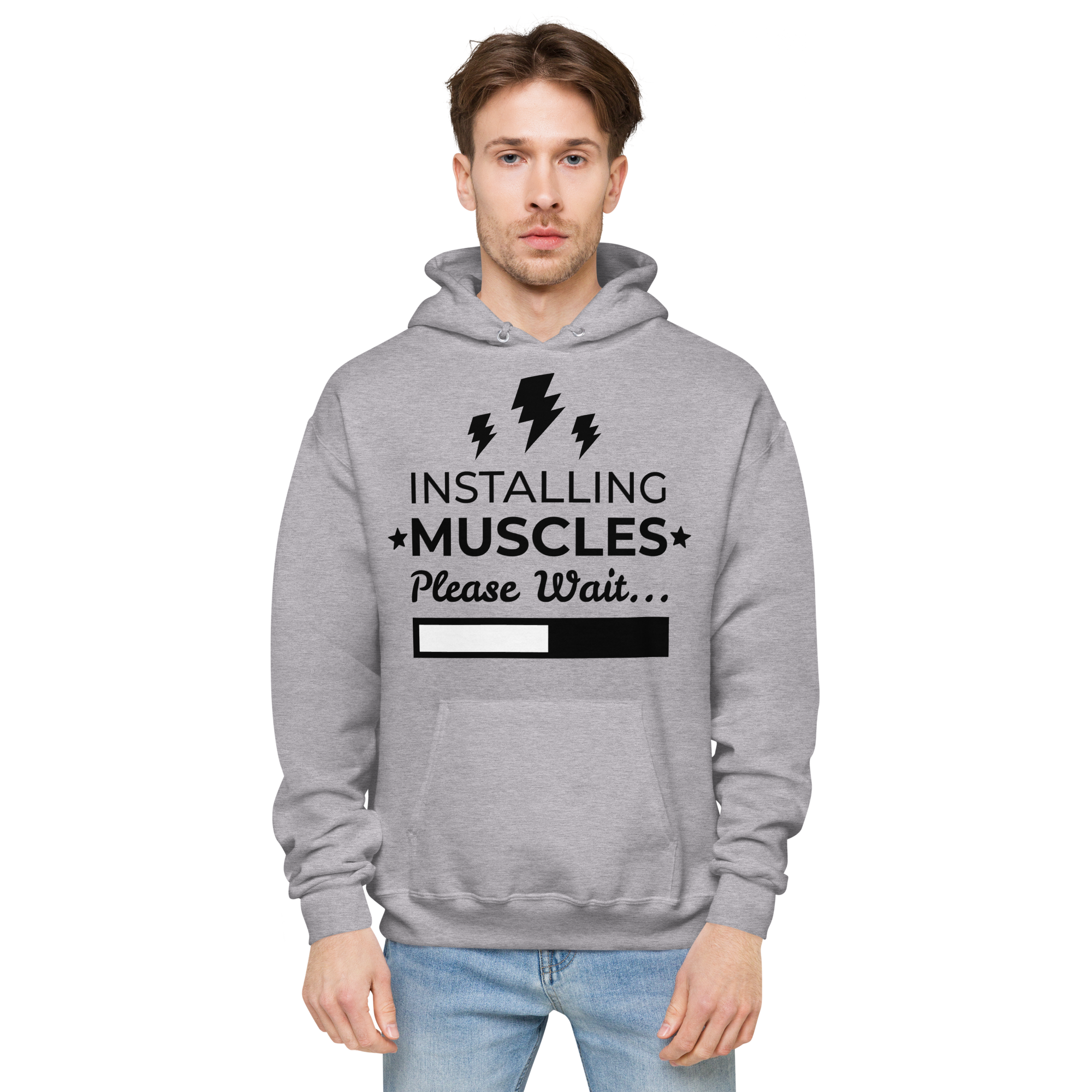 Installing Muscles Hoodie