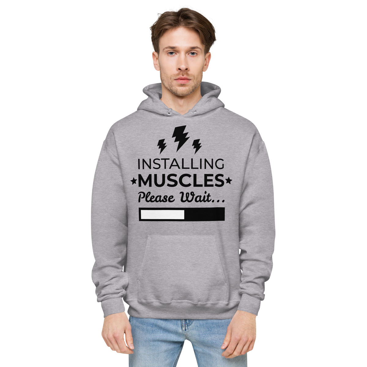 Installing Muscles Hoodie