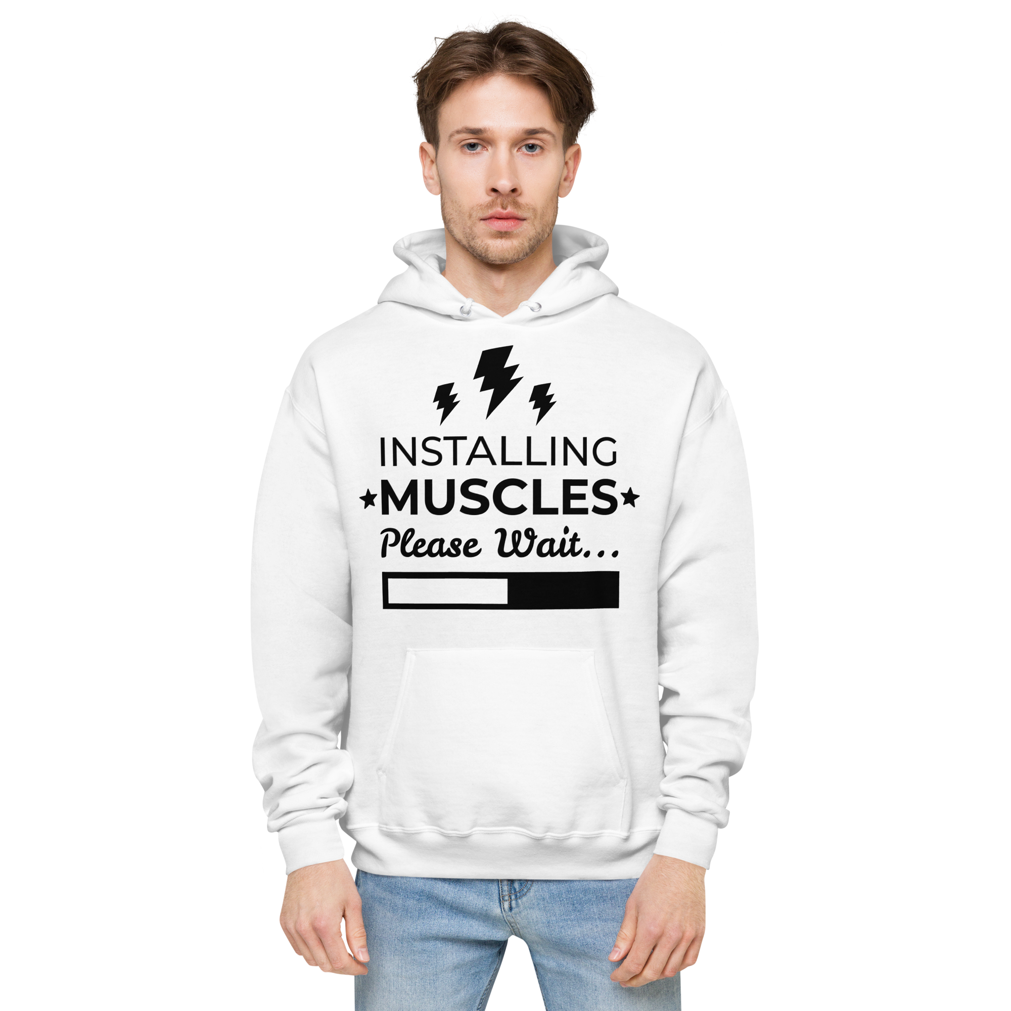 Installing Muscles Hoodie