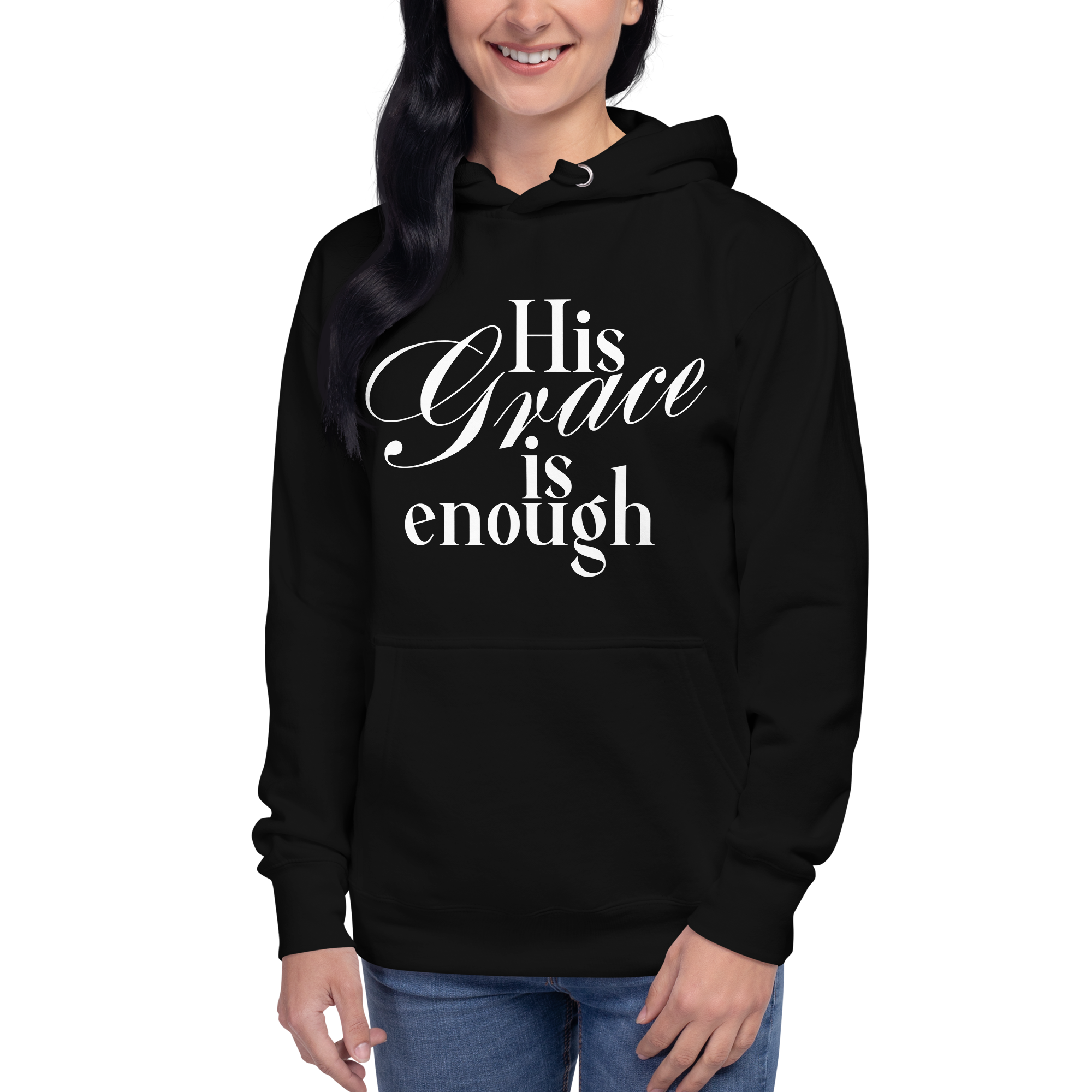 His Grace W Hoodie