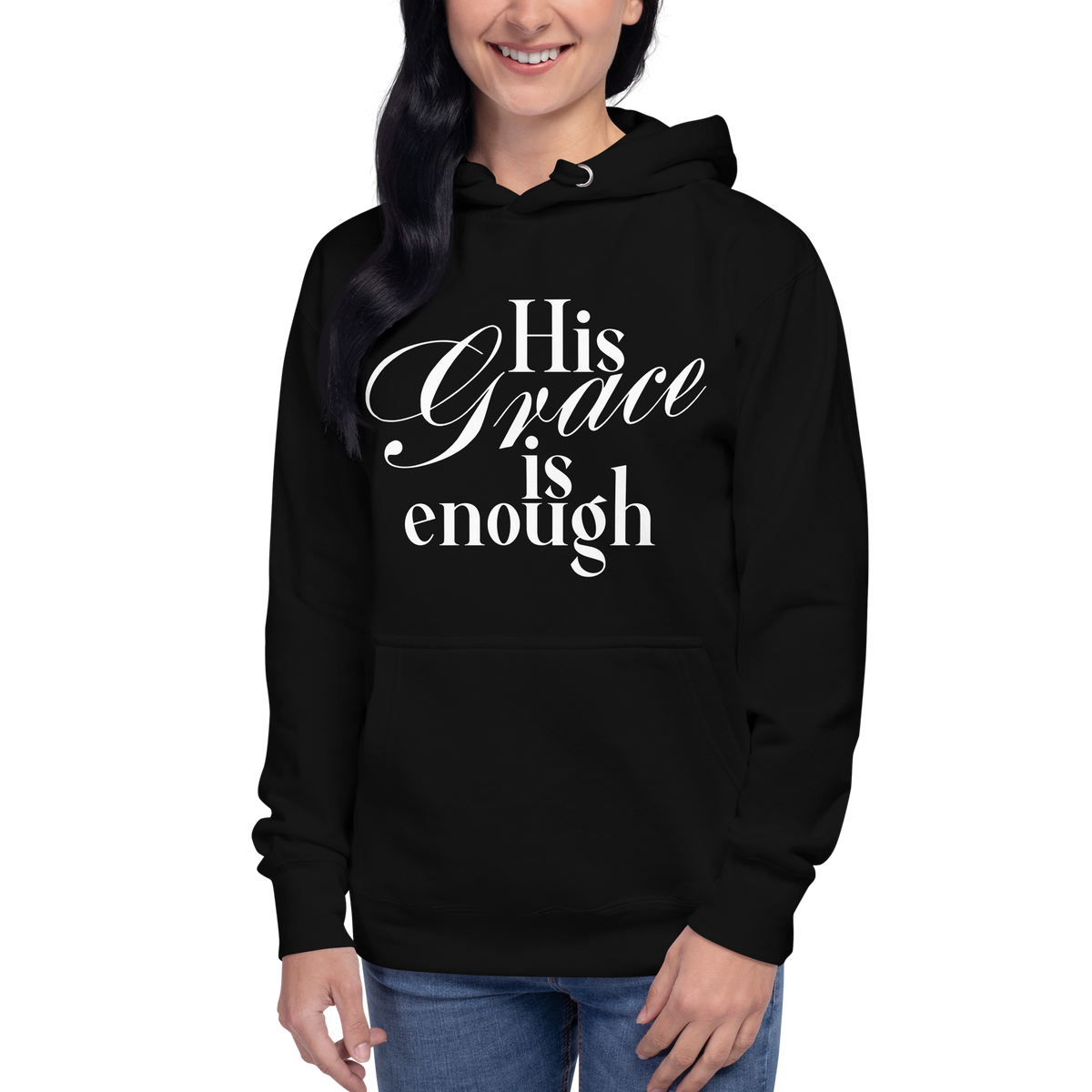 His Grace W Hoodie