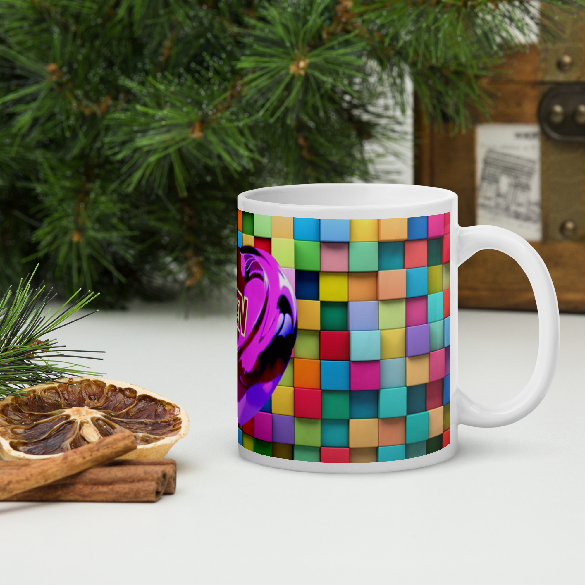 Amen Heart Mug