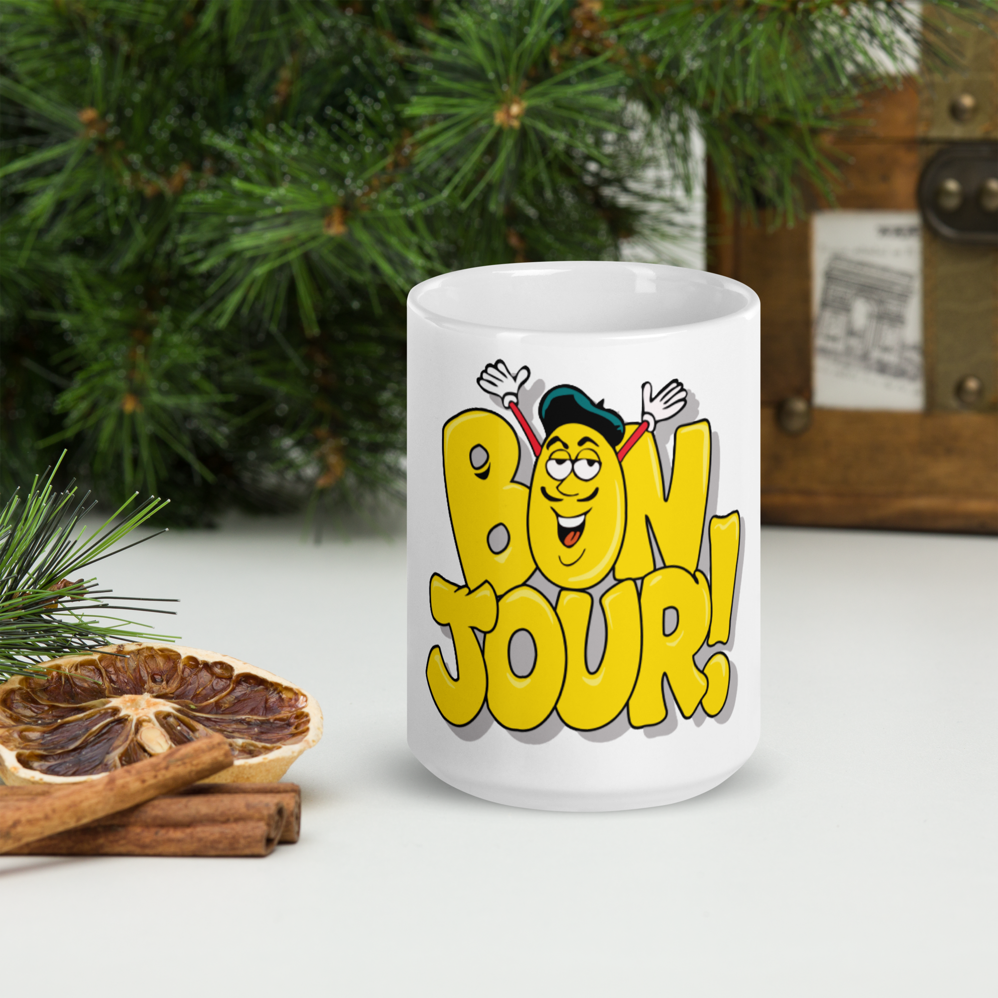 Bonjour Mug